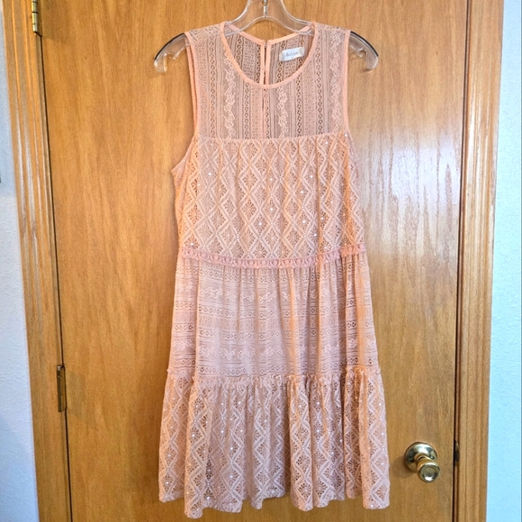 Altar'd State Lace Tierd Dress - Picture 1 of 3